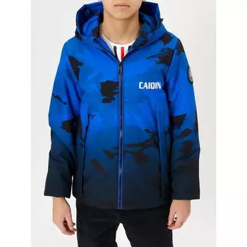 Куртка демисезонная для мальчика синего цвета, рост 158