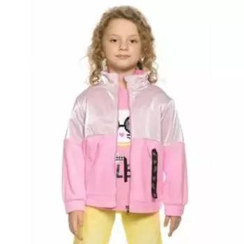 Куртка для девочек, рост 104 см, цвет розовый
