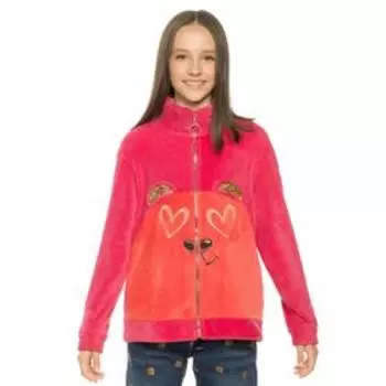 Куртка для девочек, рост 146 см, цвет малиновый