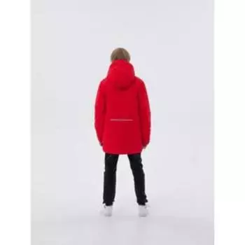 Куртка для мальчика, рост 134 см, цвет красный