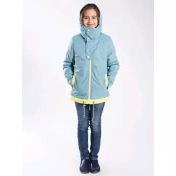 Куртка для мальчиков «Дайвер», рост 110 см, принт голубой камень