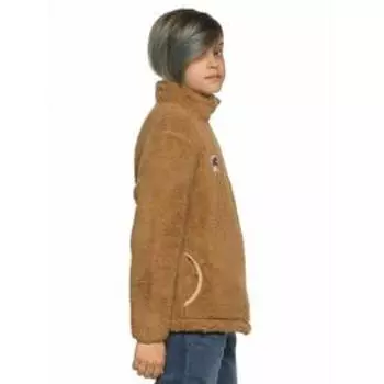 Куртка для мальчиков, рост 140 см, цвет коричневый