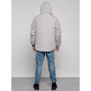 Куртка мужская, размер 48, цвет серый