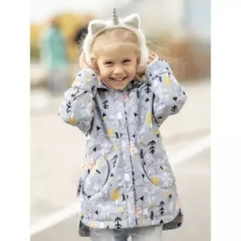 Куртка-парка для девочки, рост 86 см