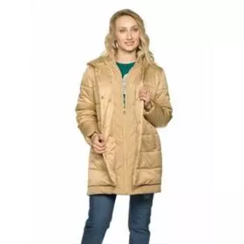 Куртка женская, размер S, цвет бежевый