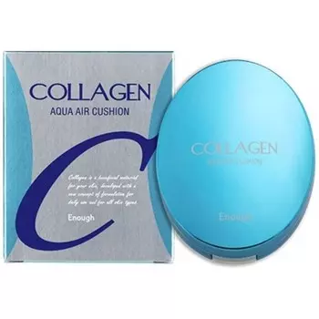 Кушон тональный увлажняющий с коллагеном Collagen aqua air cushion №13