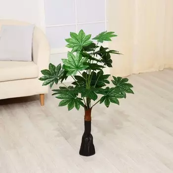 Дерево искусственное «Фатсия», h=80 см