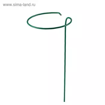 Кустодержатель для клубники, d=15 см, h=25 см, ножка d=0.3 см, металл, зелёный, Greengo