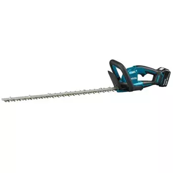 Кусторез аккумуляторный Makita DUH606RF, 18 В, 3 Ач, нож 60 см, 4000 рез/мин, рез 20 мм