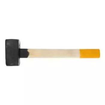 Кувалда кованая ЛОМ, 2 кг, деревянная рукоятка