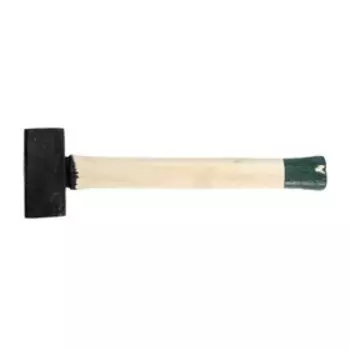 Кувалда кованая ЛОМ, 3 кг, деревянная рукоятка