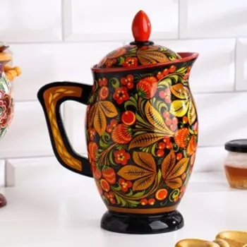Кувшин, 1 л., 26х13 см, хохлома