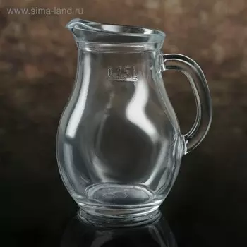 Кувшин Paabahe Bistro, 250 мл, стекло, прозрачный