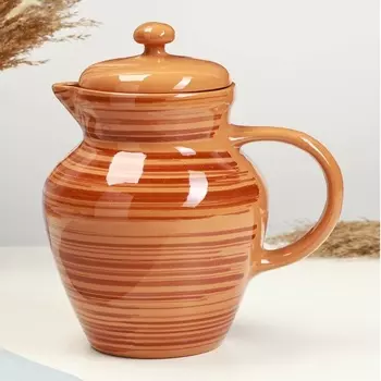 Кувшин "Борисовский" 1,7л / 22х15см, стандарт, полоска