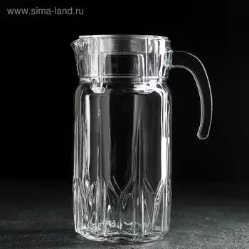 Кувшин Paabahe Karat, 1,5 л, стекло, прозрачный