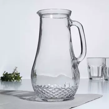 Кувшин «Крист», стеклянный, 1500 мл