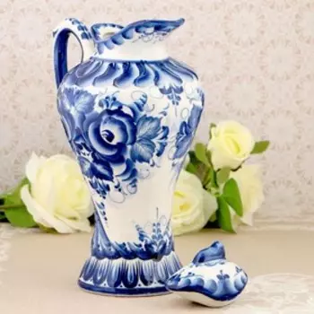 Кувшин «Лето», 17,2х17,2х29 см, 1,6 л, гжель