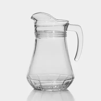 Кувшин Paabahe Casablanca, 1,14 л, стекло, прозрачный