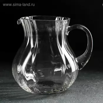 Кувшин «Рифлёнка», 1,5 л, без крышки