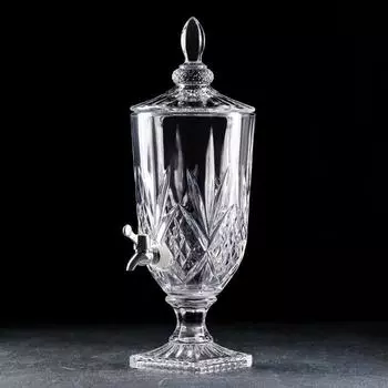Диспенсер для напитков Magistro «Кристалл», 3 л, 1750 см, стекло