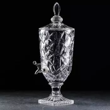 Диспенсер для напитков Magistro «Сияние», 2.7 л, 1750 см, стекло