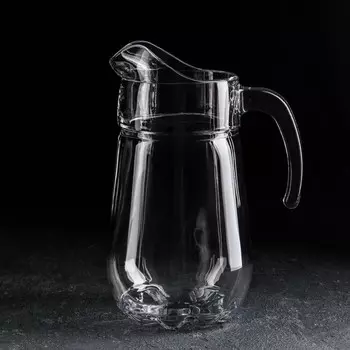 Кувшин Paabahe Sylvana, 1.35 л, стекло, прозрачный