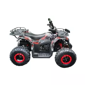 Квадроцикл бензиновый MOTAX Grizlik T 200 LUX, красный камуфляж