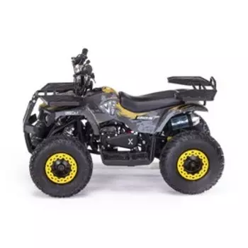 Квадроцикл детский бензиновый MOTAX GRIZLIK Х-16 PS BW с Механическим стартером, желтый камуфляж 9