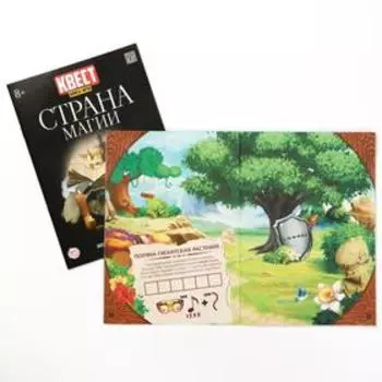 Квест книга - игра «Страна магии», 18 стр., 8+