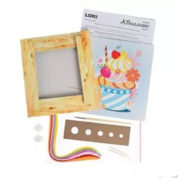 Квиллинг. Панно "Десерт" Квл-030