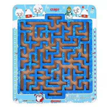 Лабиринт «С шариками. Зимний»