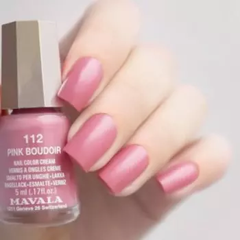Лак для ногтей Mavala, тон 112 Pink Boudoir