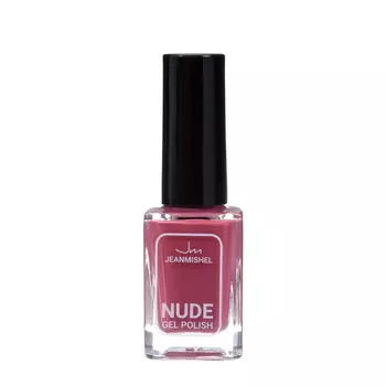 Лак для ногтей с эффектом геля NUDE collection, тон 394, бордовый тауп, 12 мл