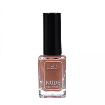 Лак для ногтей с эффектом геля NUDE collection, тон 205, карамельный, 12 мл