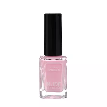 Лак для ногтей с эффектом геля NUDE collection, тон 378, клубничный крем, 12 мл