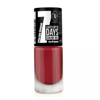 Лак для ногтей TF Color Gel, тон 281 Клубничный, 8мл