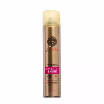 Лак для волос SoWell Luxurious Shine, сильная фиксация, 300 мл
