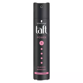 Лак для волос Taft Power «Нежность кашемира», мегафиксация, 250 мл