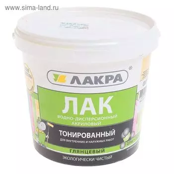 Лак ВДлакра тонированный, Сосна 0,9кг
