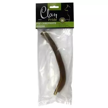 Лакомство CLAN PRIDE для собак, рог северного оленя, М