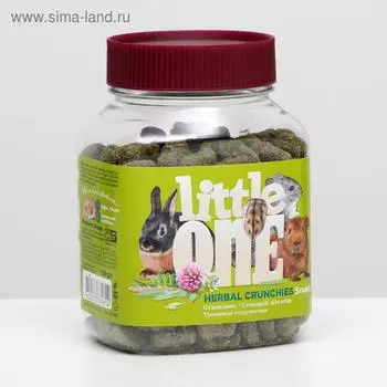 Лакомство Little One «Травяные подушечки» для грызунов, 100 г