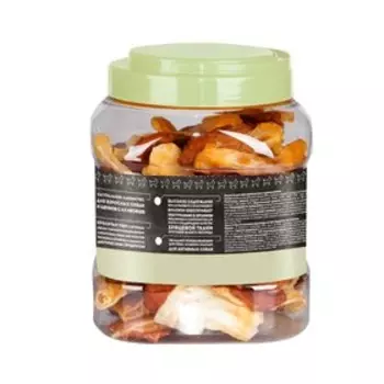 Лакомство "Мнямс" для собак кроличьи уши с куриным мясом, 700 г