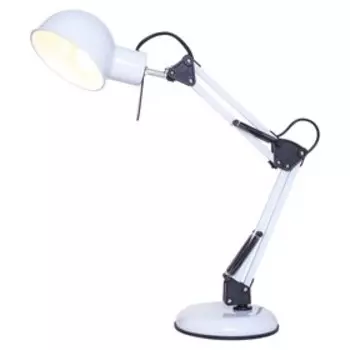 Лампа 813WT, E27, 1x40Вт, цвет белый, чёрный