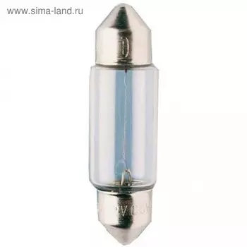 Лампа автомобильная Bosch Longlife Daytime +10%, C5W, 12В, 5Вт, (SV8,5-35/11), 1987302281 465101