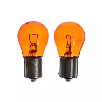 Лампа автомобильная Clearlight, PY21W, BAU15S, 12 В, набор 2 шт