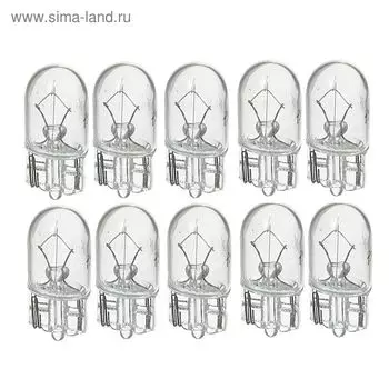 Лампа автомобильная Clearlight, W3W, T10, 12 В
