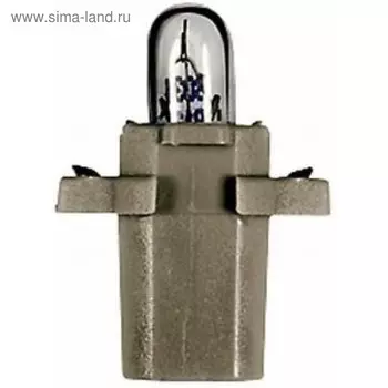 Лампа автомобильная HELLA grey, BAX, 12В, 1.2 Вт, (BAX8,7d), 8GA 007 997-051