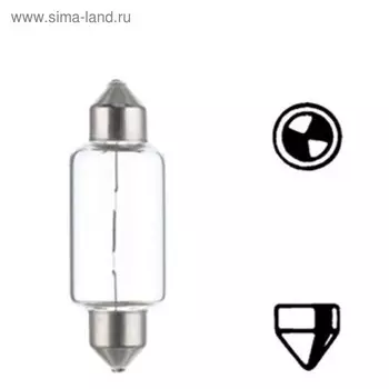 Лампа автомобильная HELLA, T15, 12 В, 15 Вт, (SV8,5-41/15,5), 8GM 002 091-141