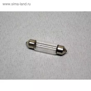 Лампа автомобильная Луч, SV8.5, 12 В, 5 Вт