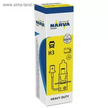 Лампа автомобильная Narva, H3, 24 В, 70 Вт, 48709